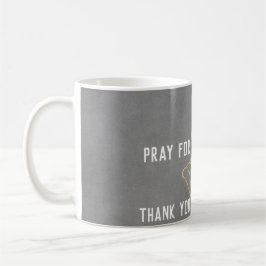 Caneca De Café Rezar pela Citação do Seu Pastor