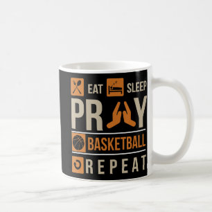 Caneca De Café Reze Atleta Católica para Rezar para Dormir