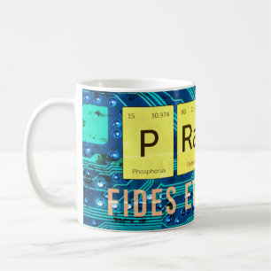 Caneca De Café Reze — Fides et Ratio (Fé e Razão)