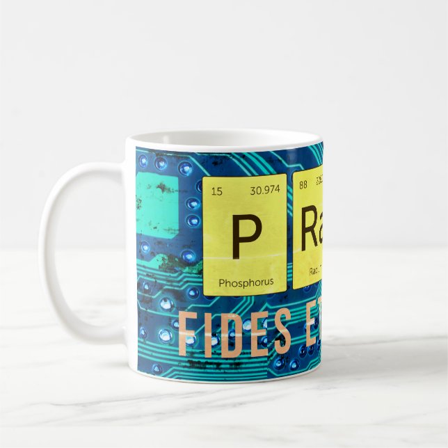 Caneca De Café Reze — Fides et Ratio (Fé e Razão) (Esquerda)