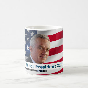 Caneca De Café RFK para o Presidente 2024