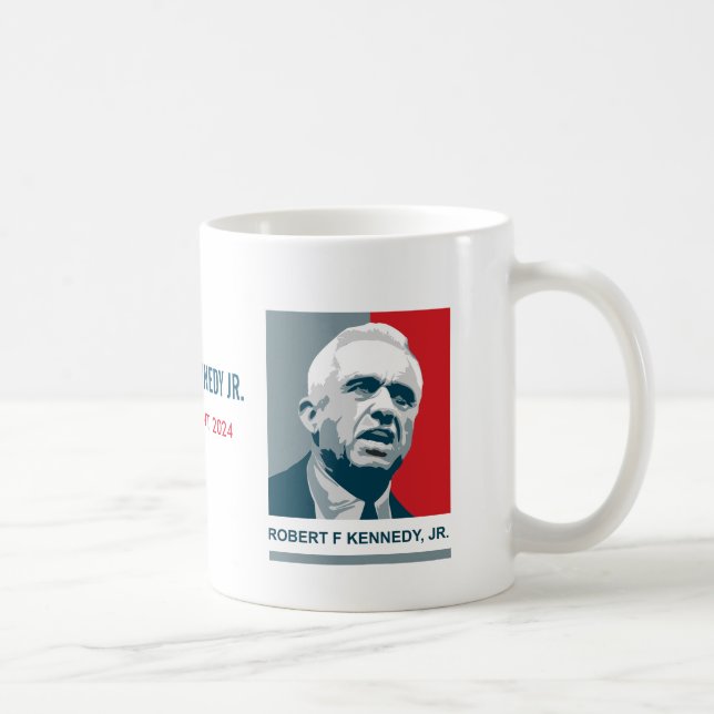 Caneca De Café RFK para o Presidente 2024 (Direita)