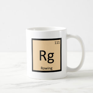 Caneca De Café Rg - Símbolo da Tabela Periódica da Química Esport