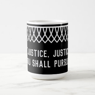 Caneca De Café RGB Lace Collared Justice, Justice U Prosseguir