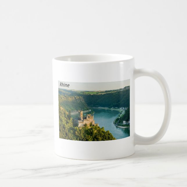 Caneca De Café Rhine Alemanha Angie. (Direita)