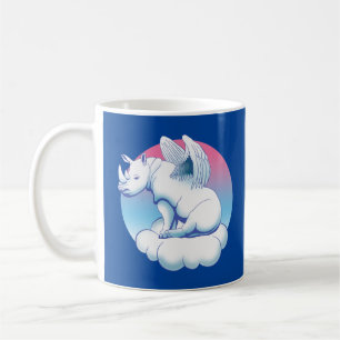 Caneca De Café Rhino Angel - Rinoceronte: Consciência de Conserva