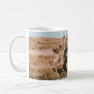 CANECA DE CAFÉ RHINO ESTÁ EM ÁFRICA GRAZANDO