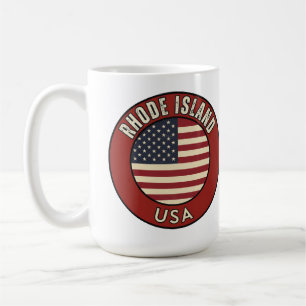 Caneca De Café Rhode Island Estados Unidos da América