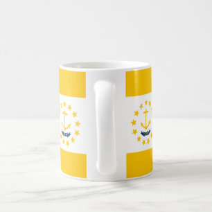 Caneca De Café Rhode Island State Flag Design