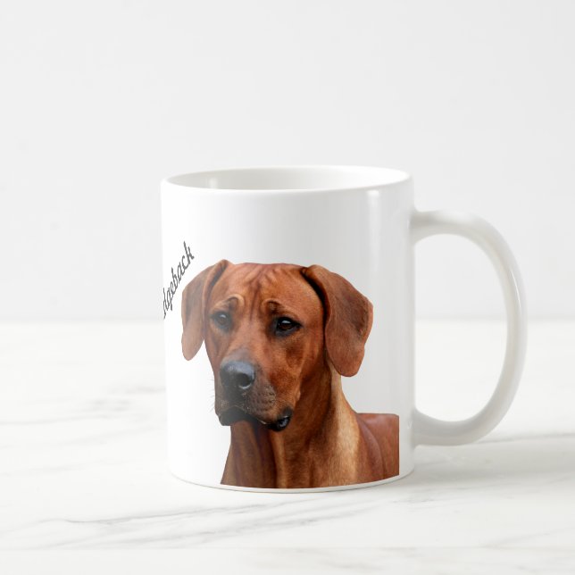 Caneca De Café Rhodesian Ridgeback mok (Direita)