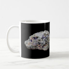 Caneca De Café Rhodochrosita Pirita Fluorita Turmalina Cristal