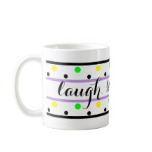 Ria Citando Bolinhas Verdes Púrpuras Amarelas