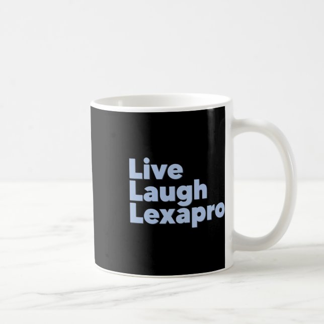 Caneca De Café Ria Lexapro Consciência Mental (Direita)