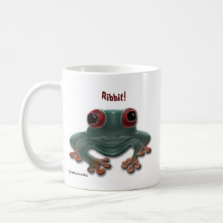 Caneca De Café Ribbit! Ribbit!