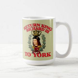 Caneca De Café Richard do retorno o terço a York