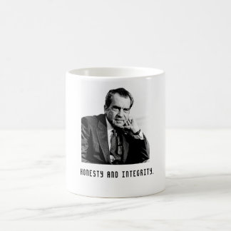 Caneca De Café Richard Nixon Honestidade e Integridade Coffee Mug