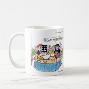 Caneca De Café Rick London Engraçado Tão Natural Velho Hippie Fun