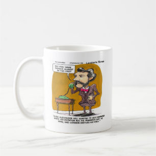 Caneca De Café Rick London Engraçado Trote do Telefone de Alexand