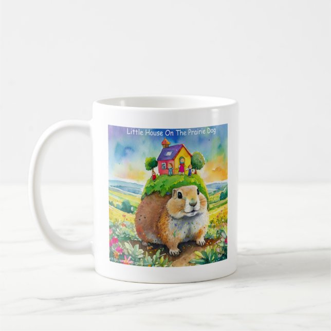 Caneca De Café Rick London Prairie Dog Life Comic (Esquerda)