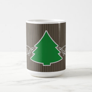 Caneca De Café Rico Árvore de Natal Cama