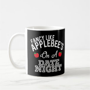 Caneca De Café Rico como Applebee em um encontro noturno Country 
