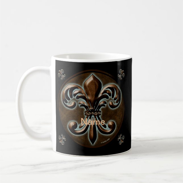 Caneca De Café Rico Fleur De Lis (Esquerda)