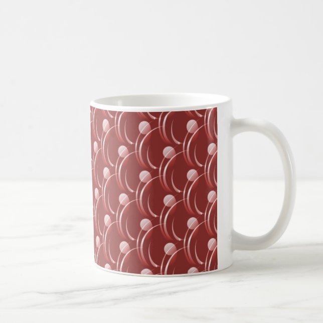 Caneca De Café Rico Roda Mug, Vermelho Brick (Direita)