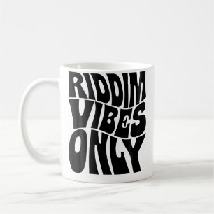 Caneca De Café Riddim Vibes Apenas Edm Rave Groovy
