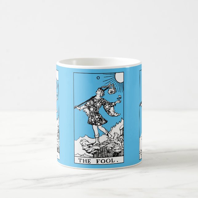 Caneca De Café Rider Waite Tarot Major Arcana O Foto (Centro)
