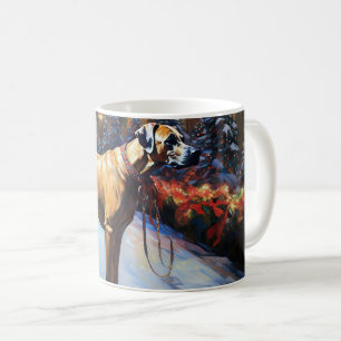 Caneca De Café Ridgeback natalino Rhodesian