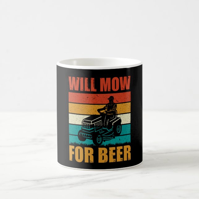 Caneca De Café Riding Lawn Mower Dad Gift Bday (Centro)