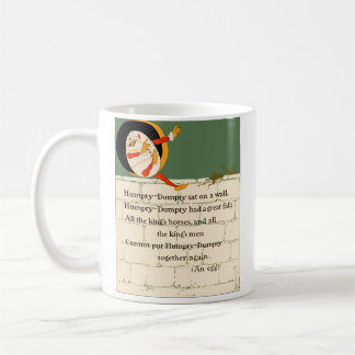 Caneca De Café Rima de Humpty Dumpty
