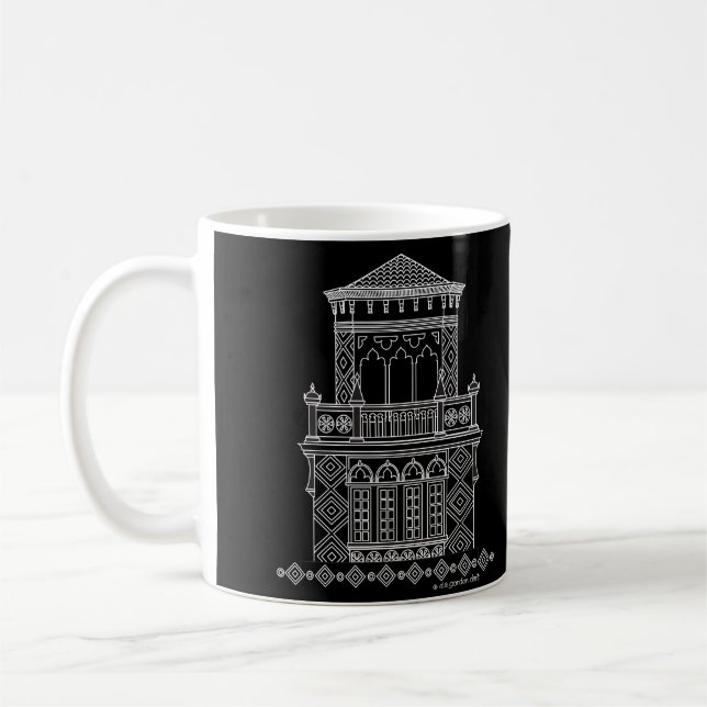 Caneca De Café Ringling Museum Ca'd'Zan (Esquerda)