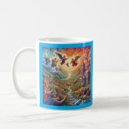 Caneca De Café Río Celestial
