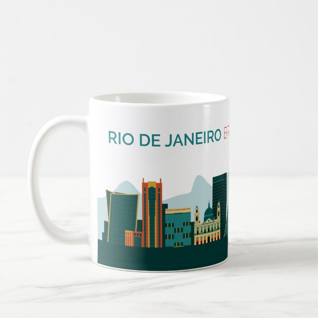 Caneca De Café Rio de Janeiro, Brasil (Esquerda)