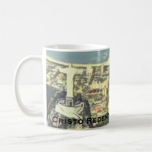 Caneca De Café Rio de Janeiro, Brasil (Cristo Redentor)