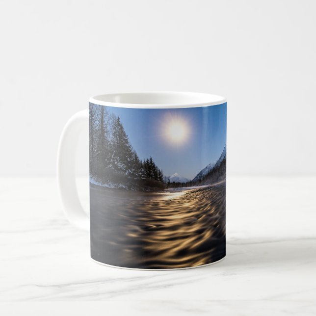 Caneca De Café Rio Moon (Frente Esquerda)