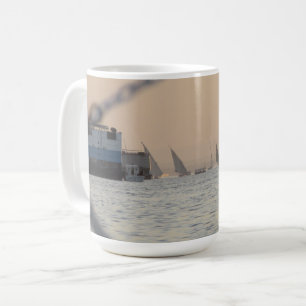 Caneca De Café Rio Nile Sunset - Egito Mug