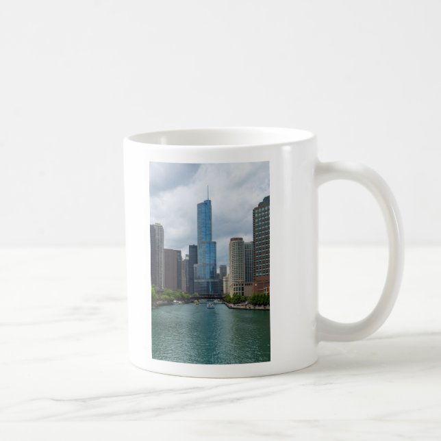 Caneca De Café Rio Trump Tower Chicago (Direita)