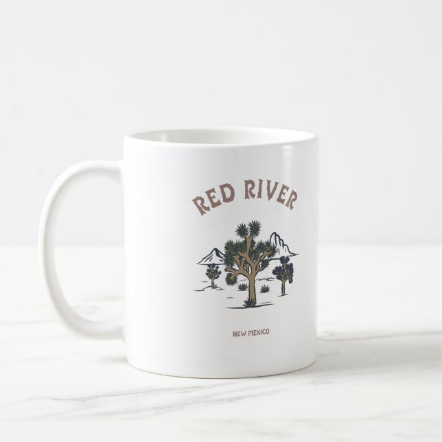 Caneca De Café Rio Vermelho - Novo México (Esquerda)