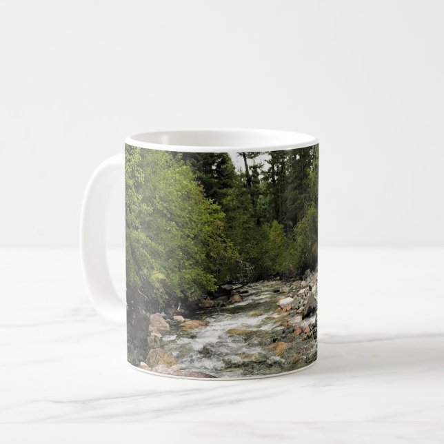 Caneca De Café Rio Wallowa, OR (Frente Esquerda)