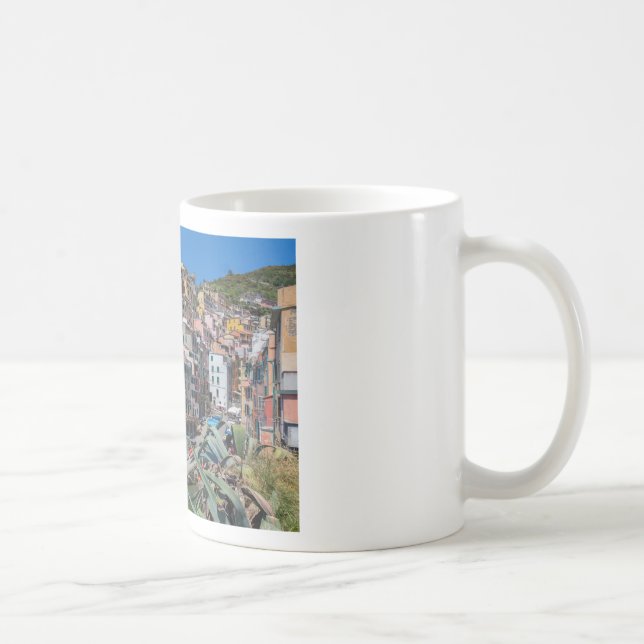 Caneca De Café Riomaggiore Cinque Terre Liguria Itália (Direita)