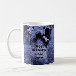 Caneca De Café RIP Neutralidade Net Gravestone