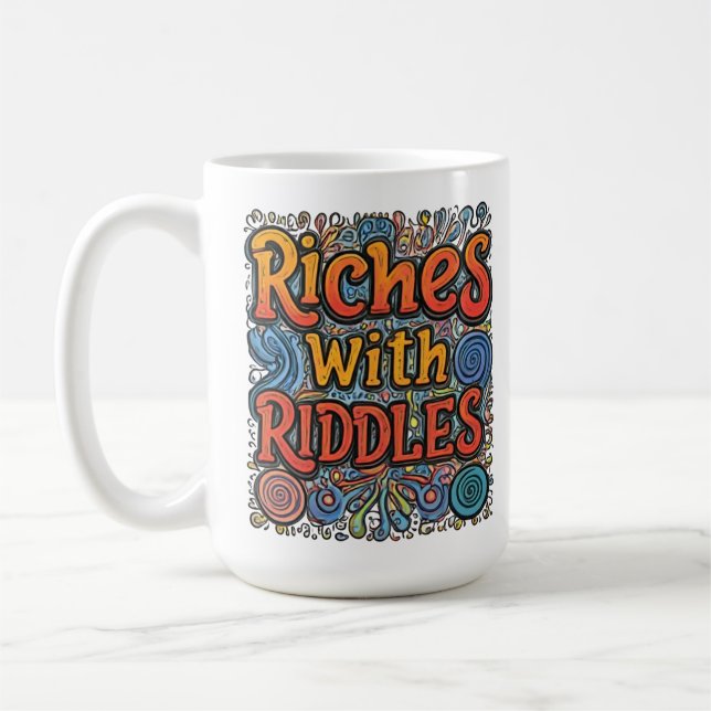 Caneca De Café Riquezas com Riddles (Esquerda)