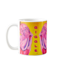 Caneca de café risada