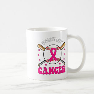 Caneca De Café Riscar o Cancer da mama Bysebyll Fita Rosa