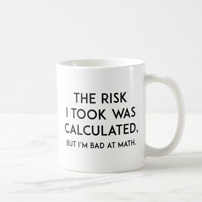 Caneca De Café Risco calculado (Direita)