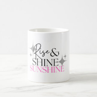 Caneca De Café Rise & Shine Sunshine