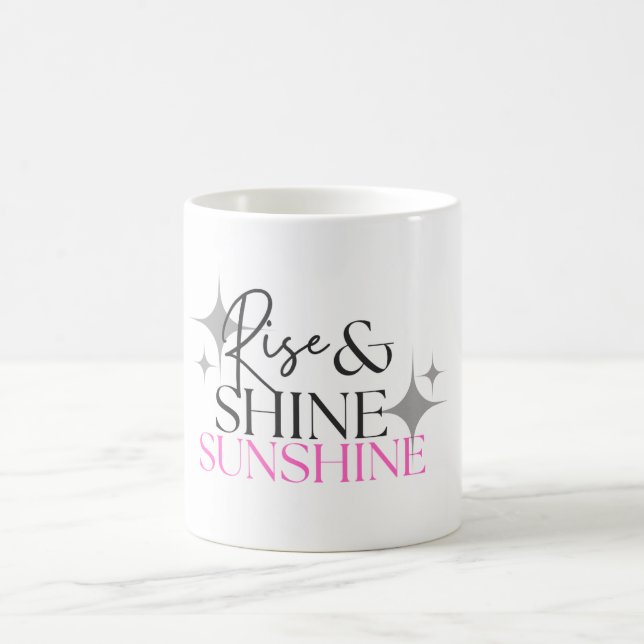 Caneca De Café Rise & Shine Sunshine (Centro)
