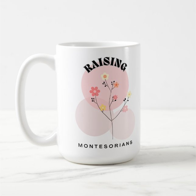 Caneca De Café Rising montessorians  (Esquerda)